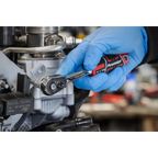 Ratchet Wrench with Flip Reverse 1/4"Sq Drive AK8934