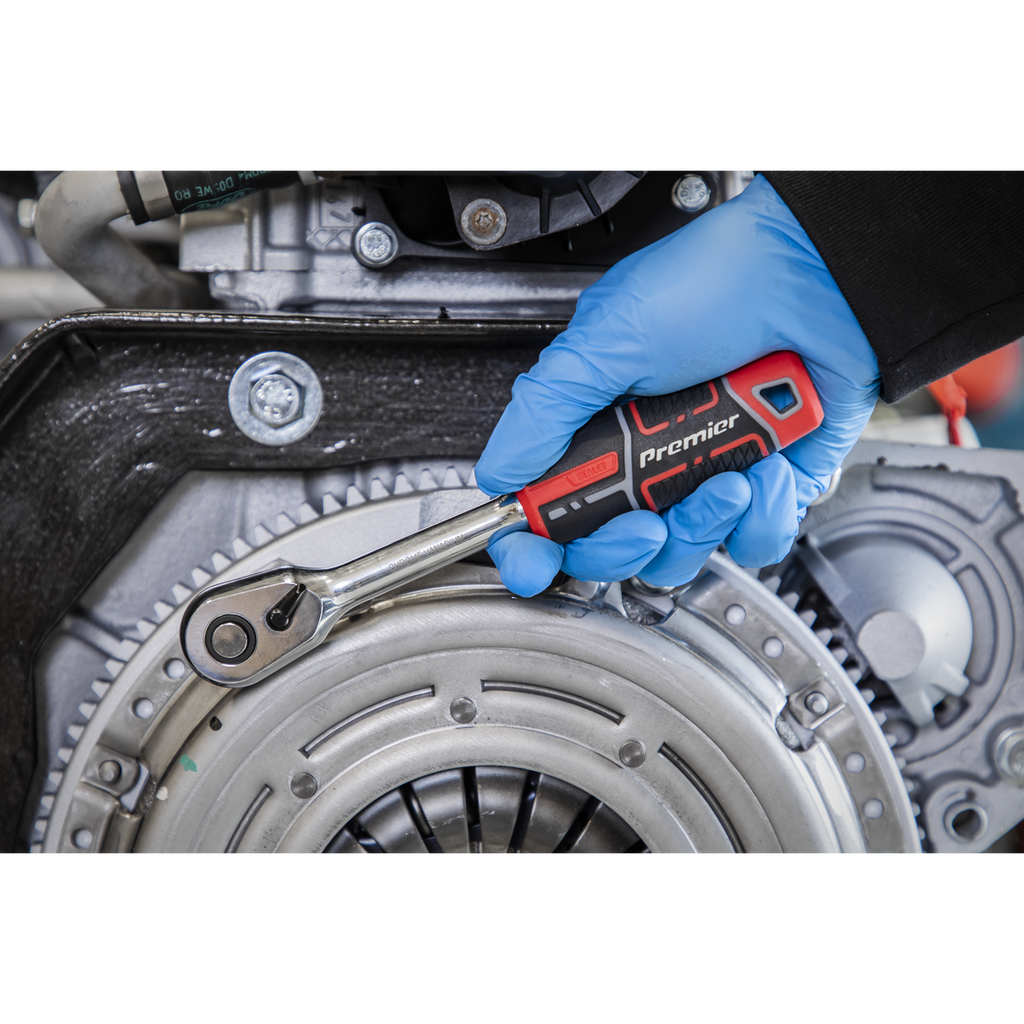 Ratchet Wrench with Flip Reverse 3/8"Sq Drive AK8935