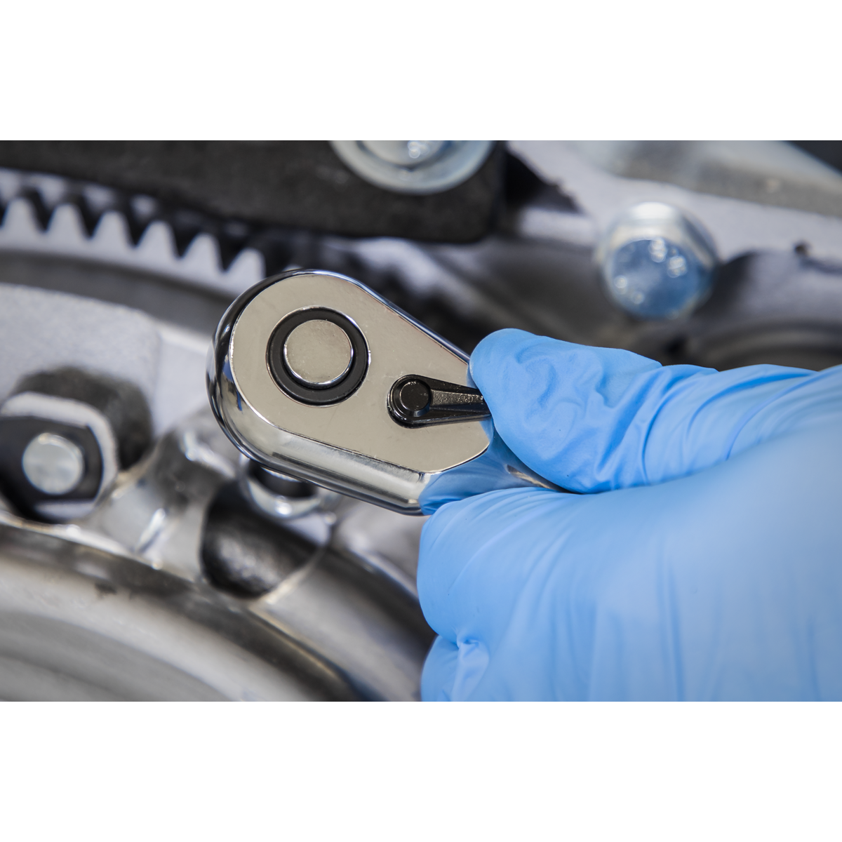 Ratchet Wrench with Flip Reverse 3/8"Sq Drive AK8935