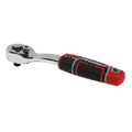 Offset Ratchet Wrench with Flip Reverse 1/4"Sq Drive AK8937
