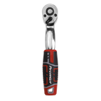 Offset Ratchet Wrench with Flip Reverse 1/4"Sq Drive AK8937