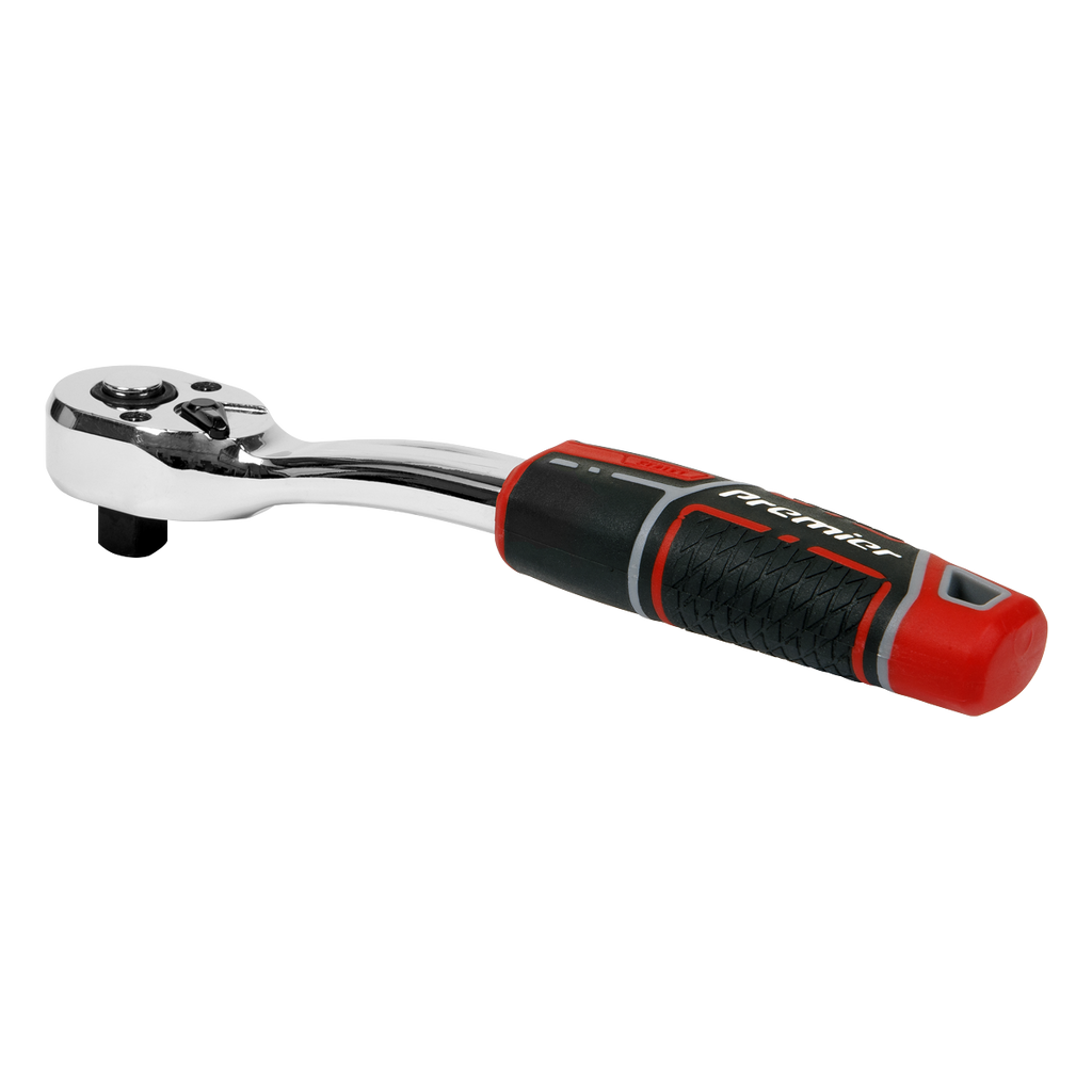 Pear-Head Offset Ratchet Wrench with Flip Reverse 3/8"Sq Drive AK8938