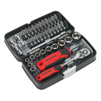 Socket & Bit Set 1/4"Sq Drive 38pc AK8945