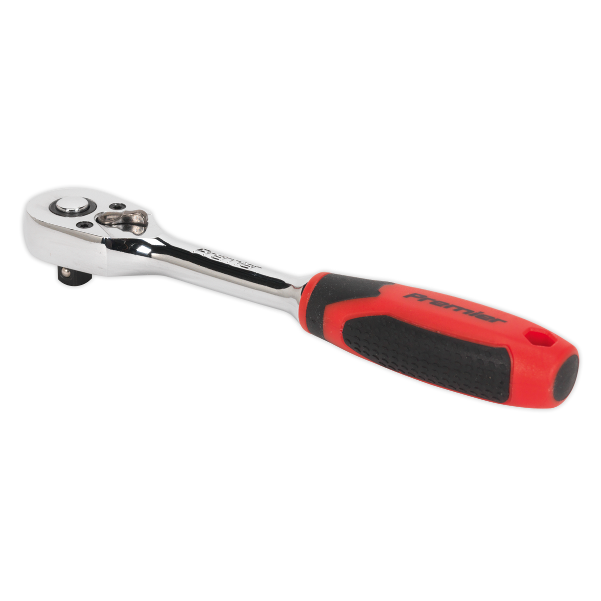 Pear-Head Ratchet Wrench with Flip Reverse 1/4"Sq Drive AK8946
