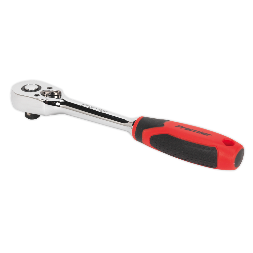 Pear-Head Ratchet Wrench with Flip Reverse 3/8"Sq Drive AK8947