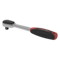 Dust-Free Ratchet Wrench with Flip Reverse 1/4"Sq Drive AK8976