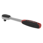 Dust-Free Ratchet Wrench with Flip Reverse 1/4"Sq Drive AK8976