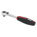 Ratchet Wrench with Flip Reverse 1/4"Sq Drive AK8980