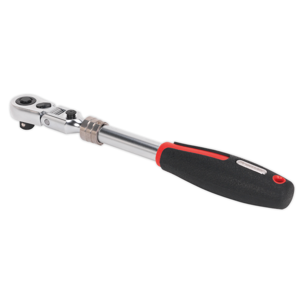 Locking Flexi-Head Extendable Ratchet Wrench 3/8"Sq Drive AK8983