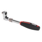 Locking Flexi-Head Extendable Ratchet Wrench 3/8"Sq Drive AK8983