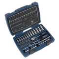 Socket Set 1/4"Sq Drive 33pc AK8990