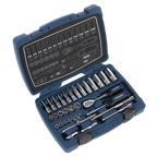 Socket Set 1/4"Sq Drive 33pc AK8990