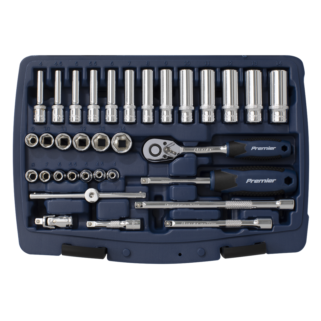Socket Set 1/4"Sq Drive 33pc AK8990