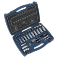 Socket Set 3/8"Sq Drive 34pc AK8991