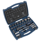 Socket Set 1/2"Sq Drive 26pc AK8992