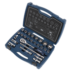 Socket Set 1/2"Sq Drive 26pc AK8992