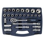 Socket Set 1/2"Sq Drive 26pc AK8992