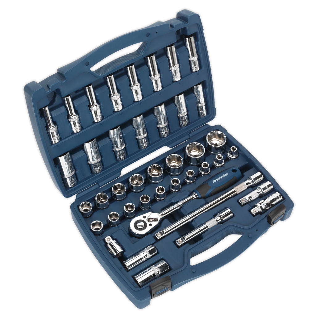 Socket Set 1/2"Sq Drive 41pc AK8993
