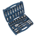 Socket Set 1/2"Sq Drive 41pc AK8993