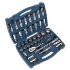 Socket Set 1/2"Sq Drive 41pc AK8993