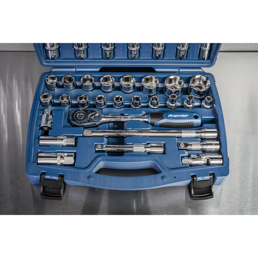 Socket Set 1/2"Sq Drive 41pc AK8993