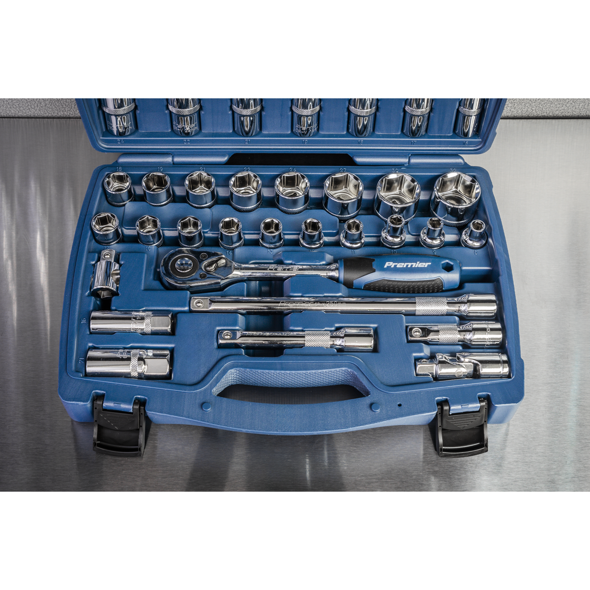 Socket Set 1/2"Sq Drive 41pc AK8993