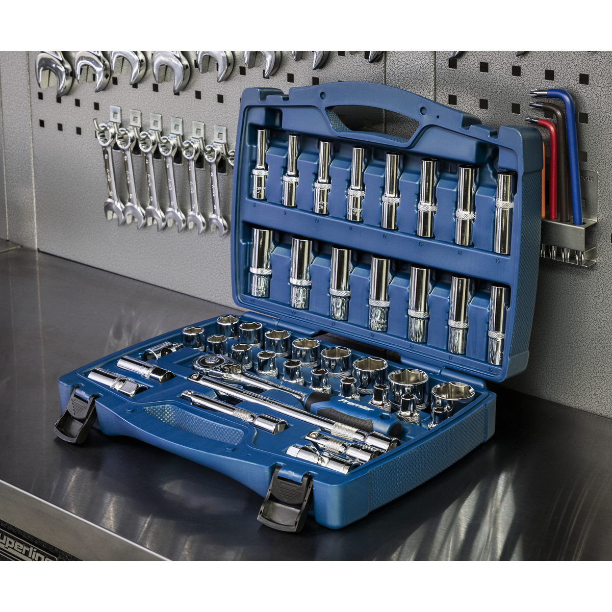 Socket Set 1/2"Sq Drive 41pc AK8993