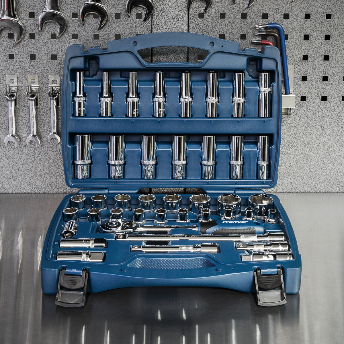 Socket Set 1/2"Sq Drive 41pc AK8993