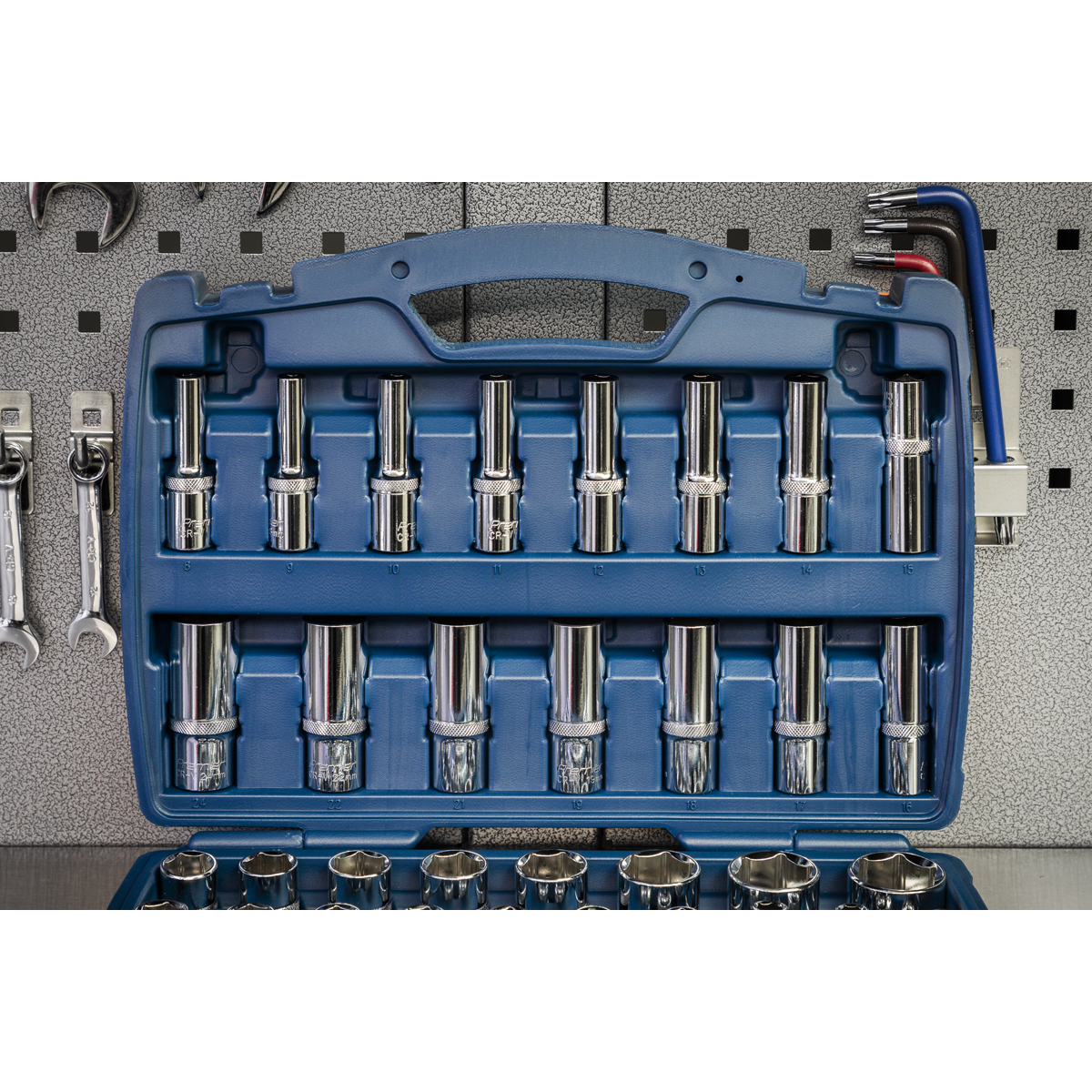 Socket Set 1/2"Sq Drive 41pc AK8993