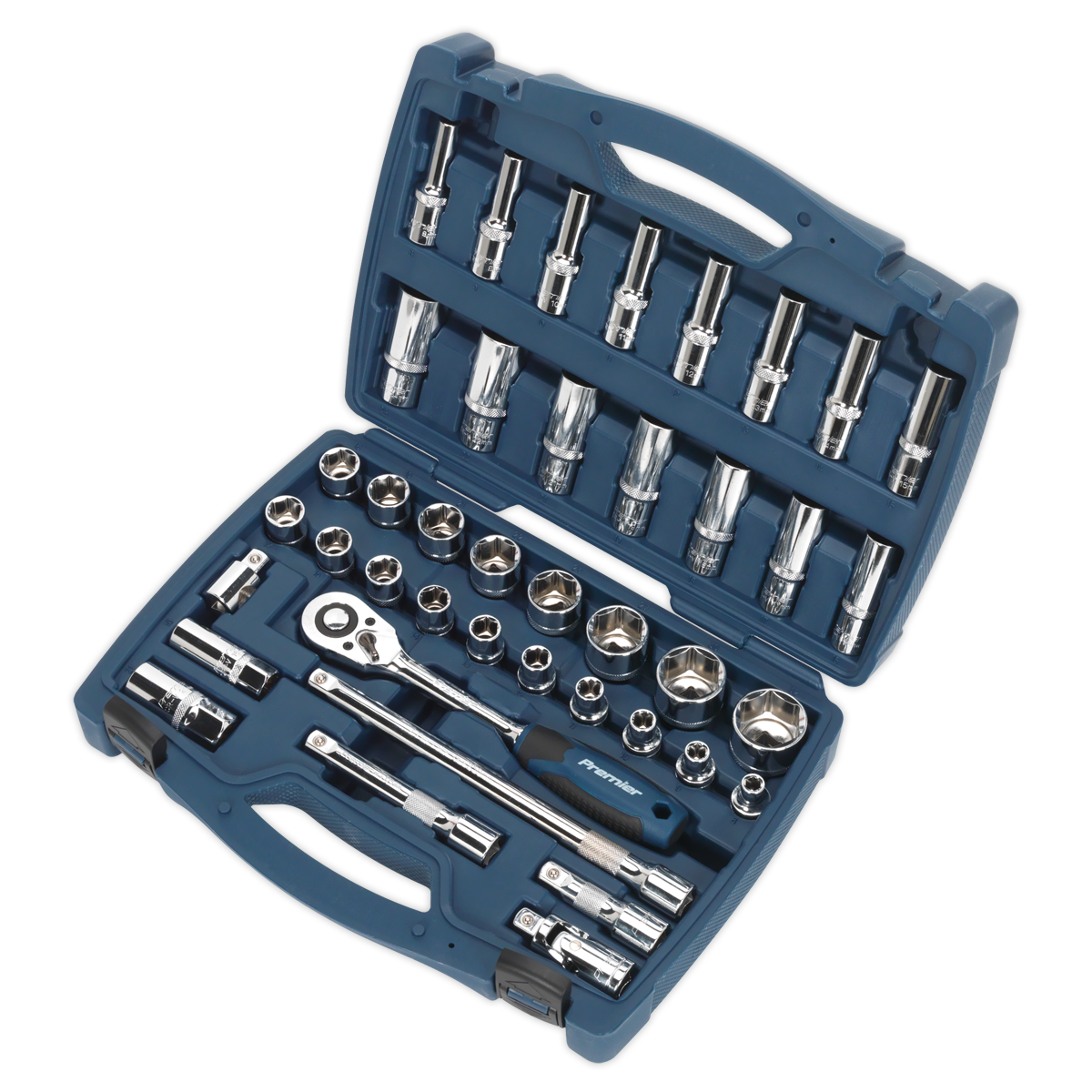 Socket Set 1/2"Sq Drive 41pc AK8993