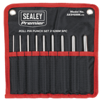 Roll Pin Punch Set 3-12mm 9pc AK9109M