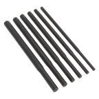 Heavy-Duty Parallel Pin Punch Set 6pc AK91226