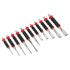Sheathed Punch & Chisel Set 11pc AK9135