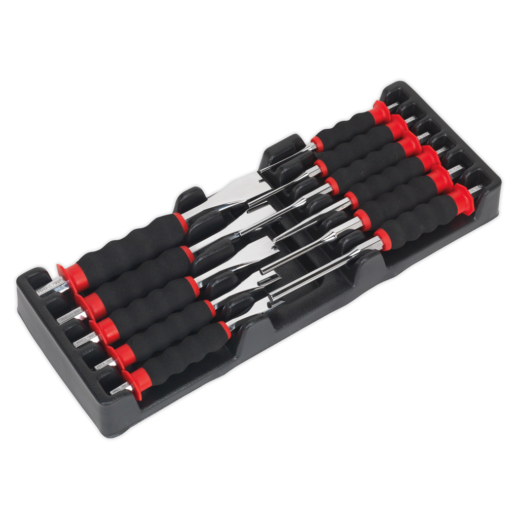 Sheathed Punch & Chisel Set 11pc AK9135