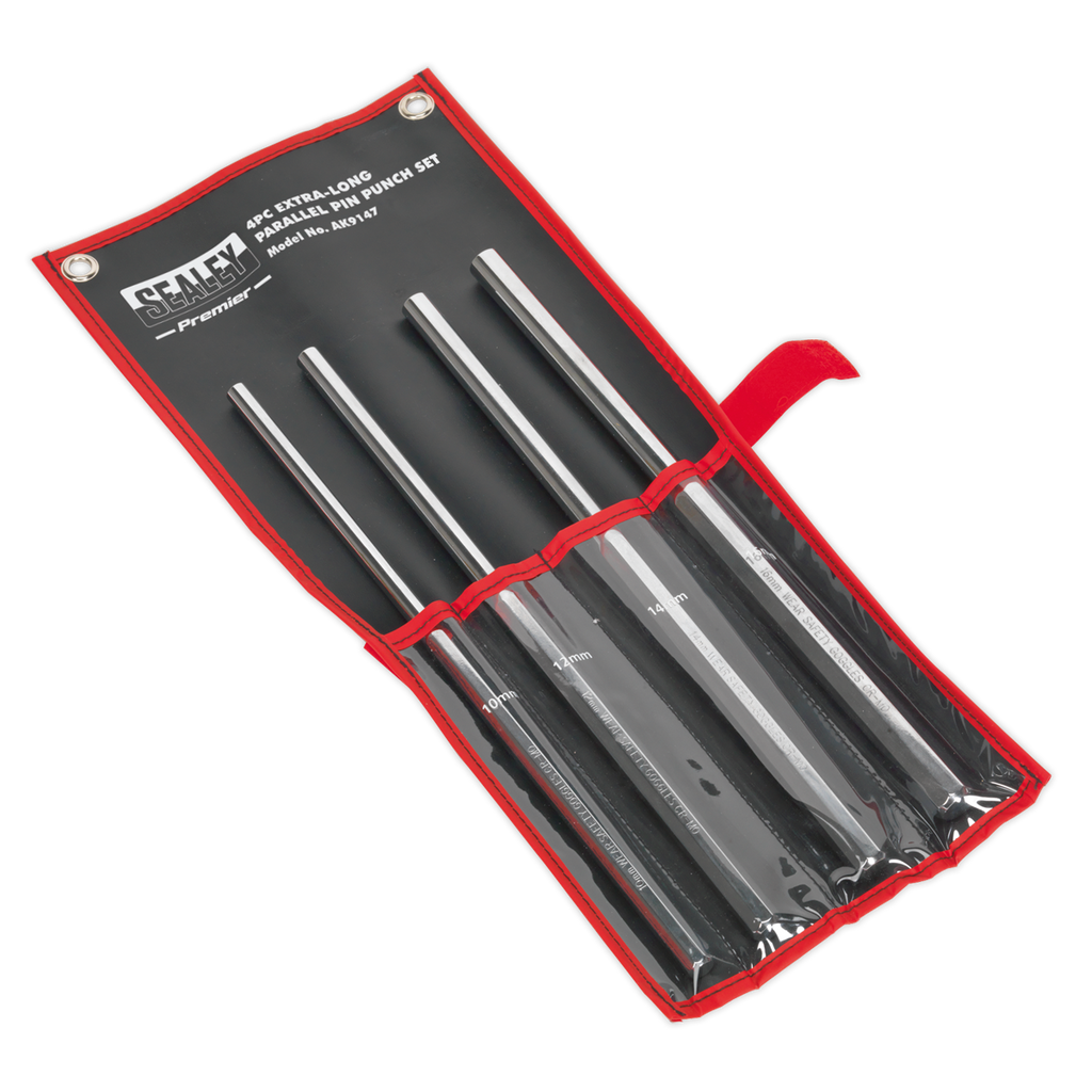 Extra-Long Parallel Pin Punch Set 4pc AK9147
