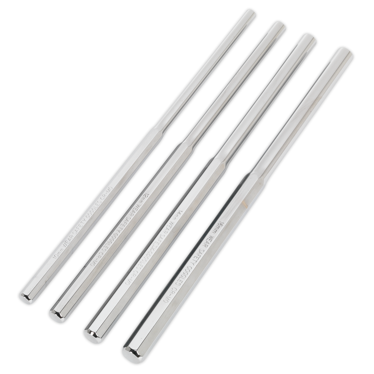 Extra-Long Parallel Pin Punch Set 4pc AK9147