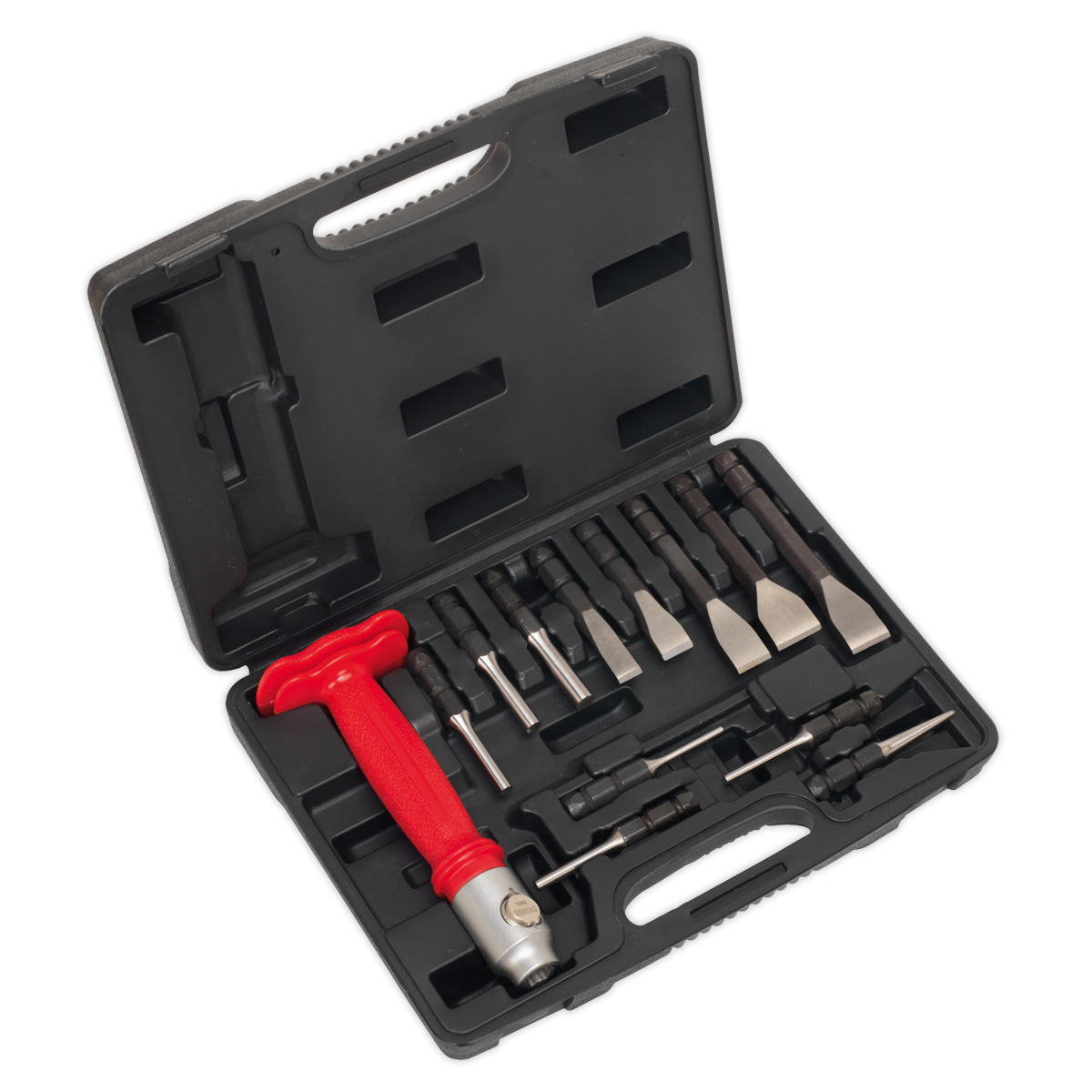 Interchangeable Punch & Chisel Set 13pc AK9215