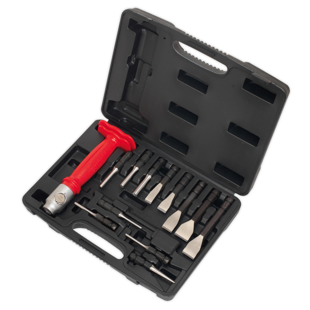 Interchangeable Punch & Chisel Set 13pc AK9215