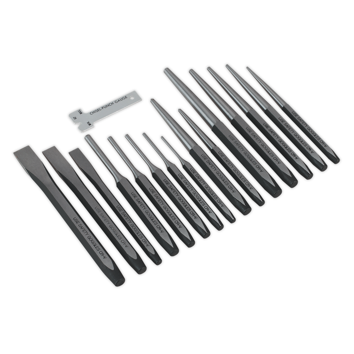 Punch & Chisel Set 16pc AK9216