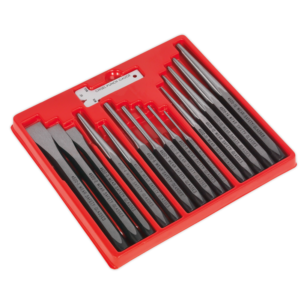 Punch & Chisel Set 16pc AK9216