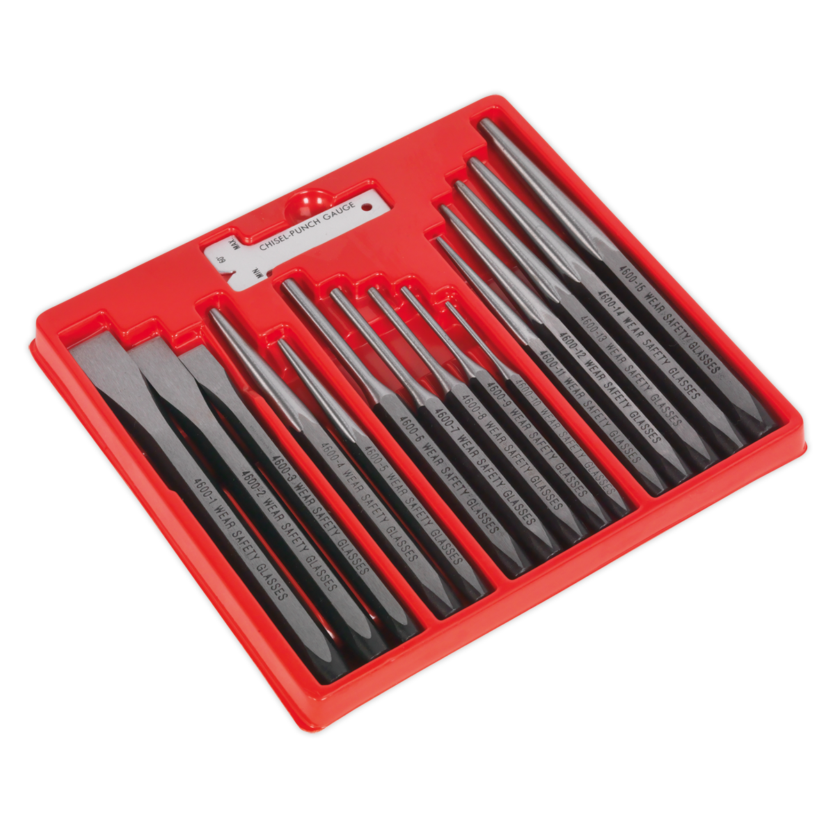 Punch & Chisel Set 16pc AK9216