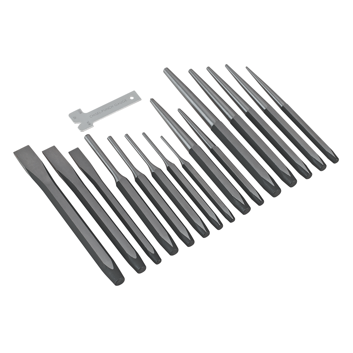 Punch & Chisel Set 16pc AK9216
