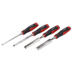 Hammer-Thru Wood Chisel Set 4pc AK9239