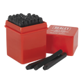 Letter & Number Punch Set 4mm 36pc AK9296