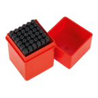 Letter & Number Punch Set 4mm 36pc AK9296