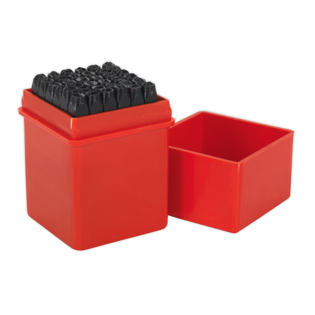 Letter & Number Punch Set 4mm 36pc AK9296