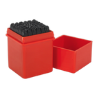 Letter & Number Punch Set 4mm 36pc AK9296