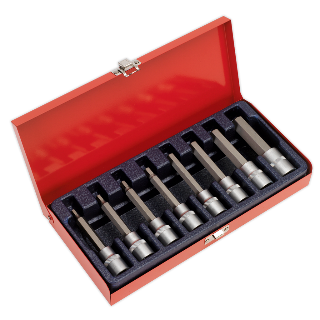 Hex Socket Bit Set 1/2"Sq Drive 8pc AK9310