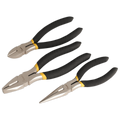 Pliers Set Ni-Fe Finish 3pc AK9333