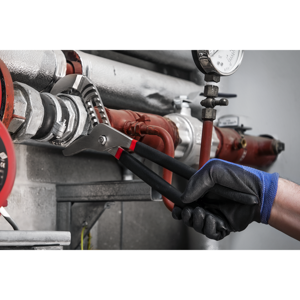 Water Pump Pliers Ni-Fe Finish 400mm AK9370